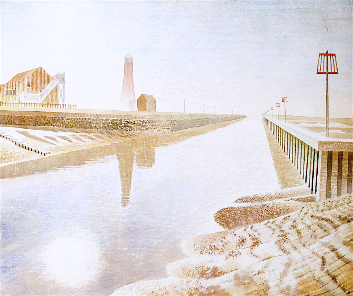 Rye Harbour by Eric Ravilious,16x12(A3) Poster
