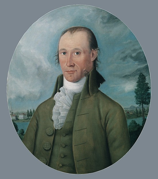 Jonathan Dwight, vintage artwork by Joseph Steward, 12x8" (A4) Poster