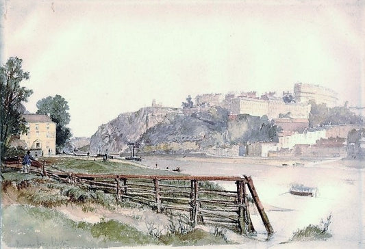 Rownham Ferry, Clifton, vintage artwork by George Paul Chambers, Sr., A3 (16x12") Poster Print
