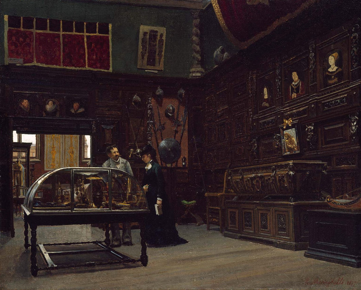 rence Room, Museum of Fine Arts, Boston by Enrico Meneghelli,A3(16x12")Poster