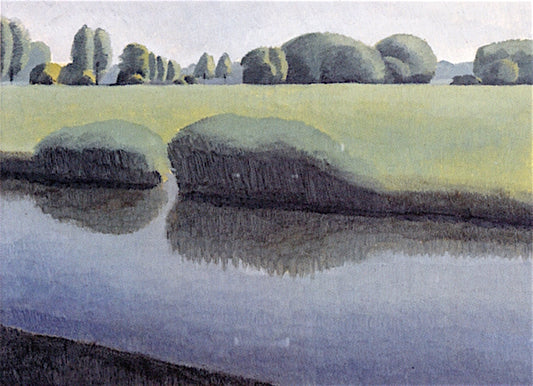 Landscape at Roydon by Winifred Knights,16x12(A3) Poster