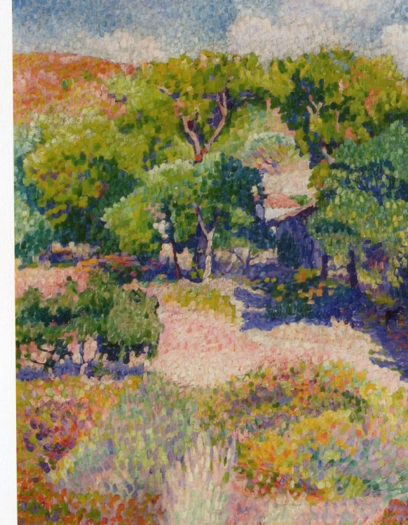 Cypresses by Henri-Edmond Cross,A3(16x12")Poster