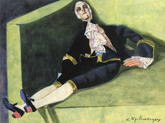 The Doll (Marquis) by Léon Spilliaert,16x12(A3) Poster