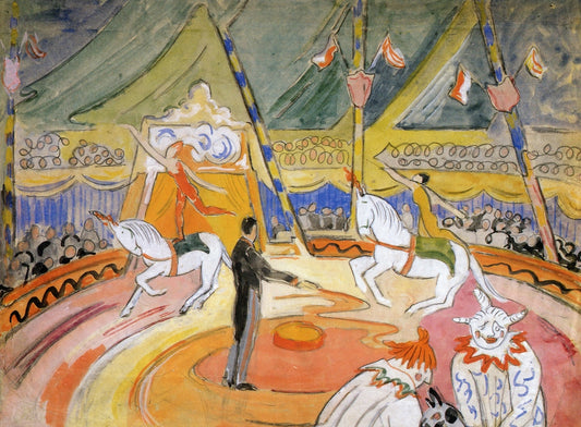 Circus Procession by Mainie Jellett,16x12(A3) Poster