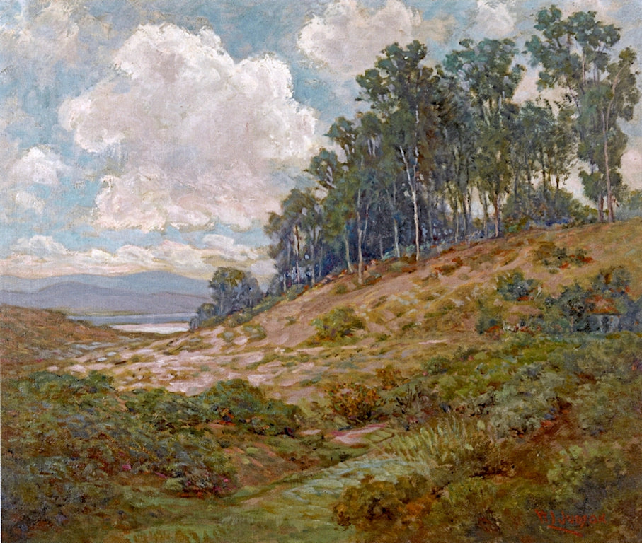 Eucalyptus Grove, vintage artwork by William Lees Judson, 12x8" (A4) Poster