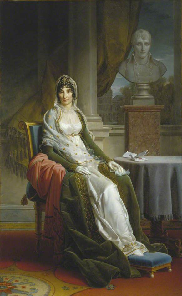Maria Laetitia Ramolino Bonaparte, vintage artwork by François Gerard, 12x8" (A4) Poster
