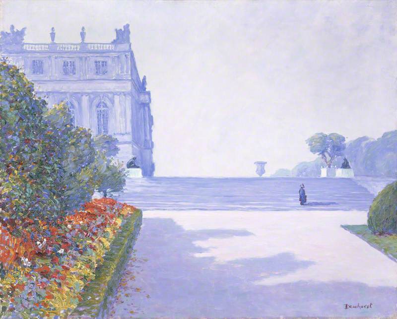 The Palace, Versailles, vintage artwork by Wynford Dewhurst, 12x8" (A4) Poster