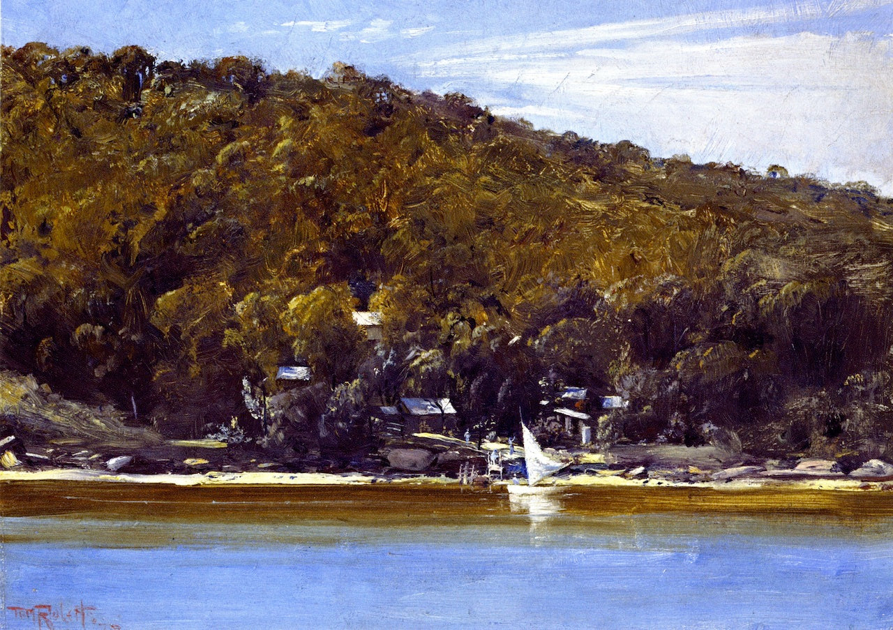 The Camp, Sirius Cove by Tom Roberts,A3(16x12")Poster