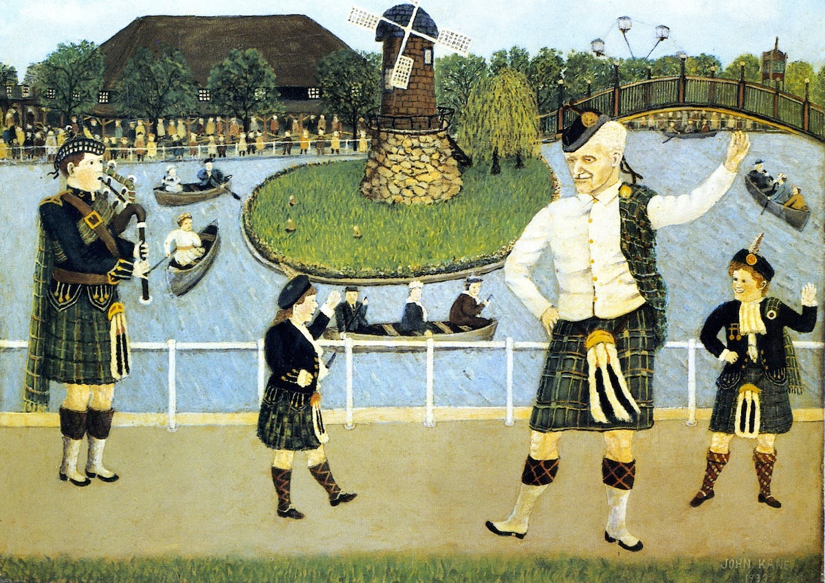 Scotch Day at Kennywood by John Kane,A3(16x12")Poster