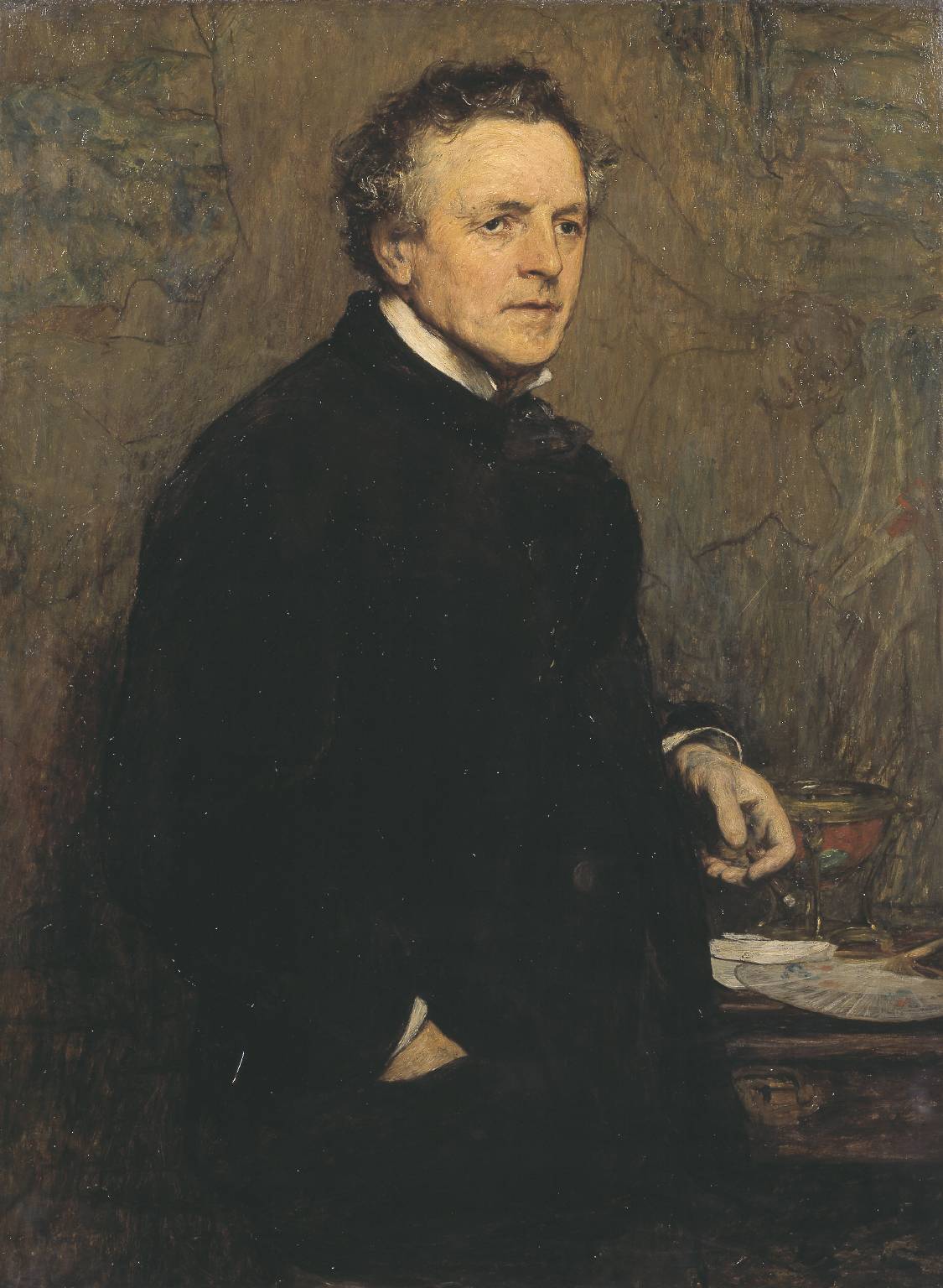 Charles Moxon, vintage artwork by Sir William Quiller Orchardson, 12x8" (A4) Poster
