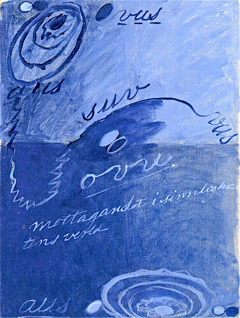 Primordial Chaos, No. 19, Group I, by Hilma af Klint,A3(16x12")Poster
