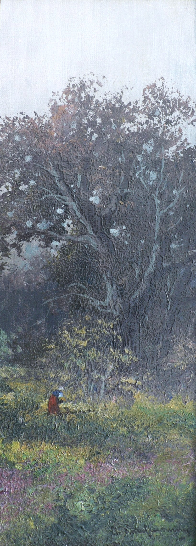 The Berry Gatherer, vintage artwork by Adolf Kaufmann, 12x8" (A4) Poster