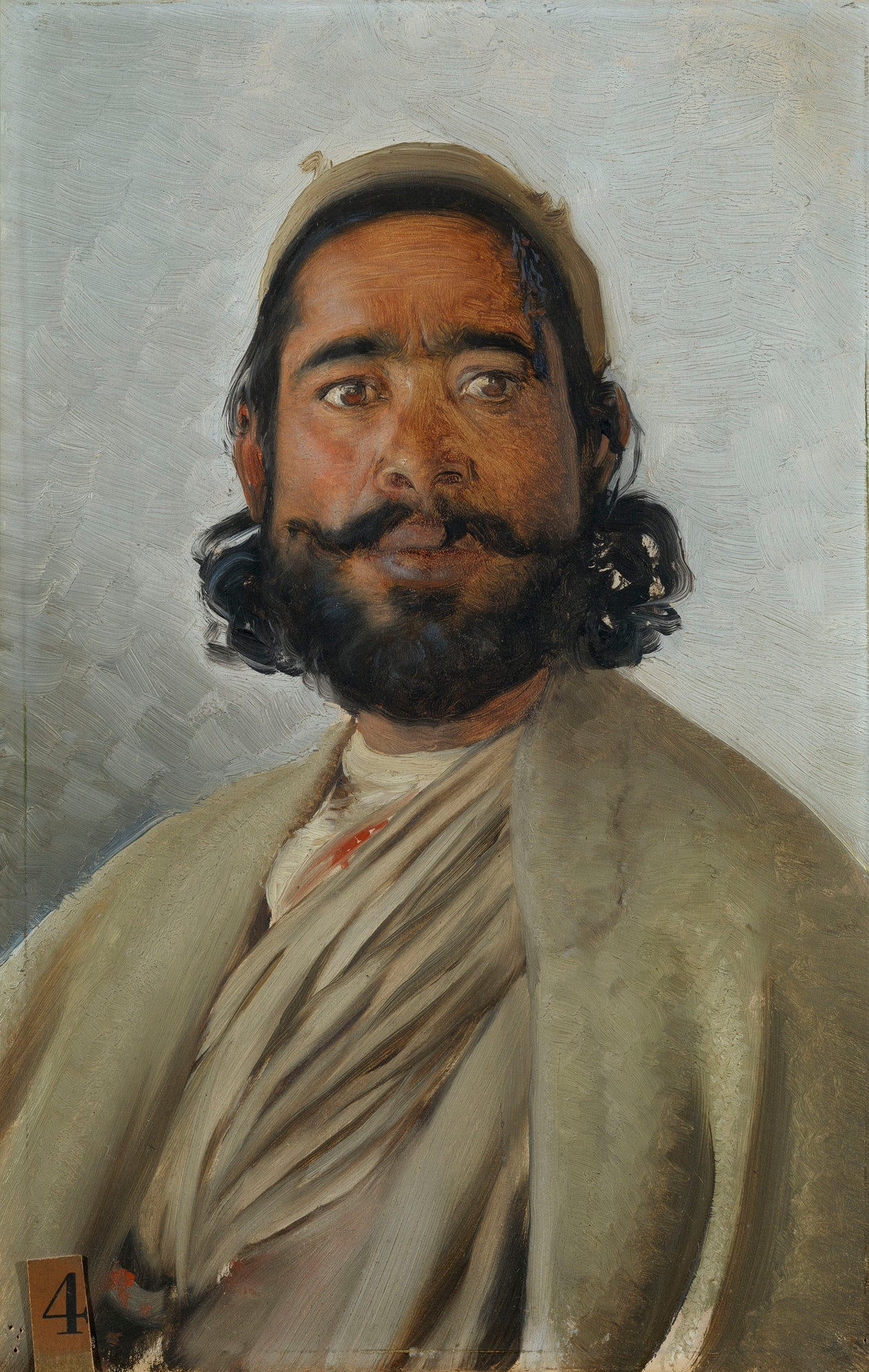 Hassan Khan, vintage artwork by Rudolph Swoboda, A3 (16x12") Poster Print