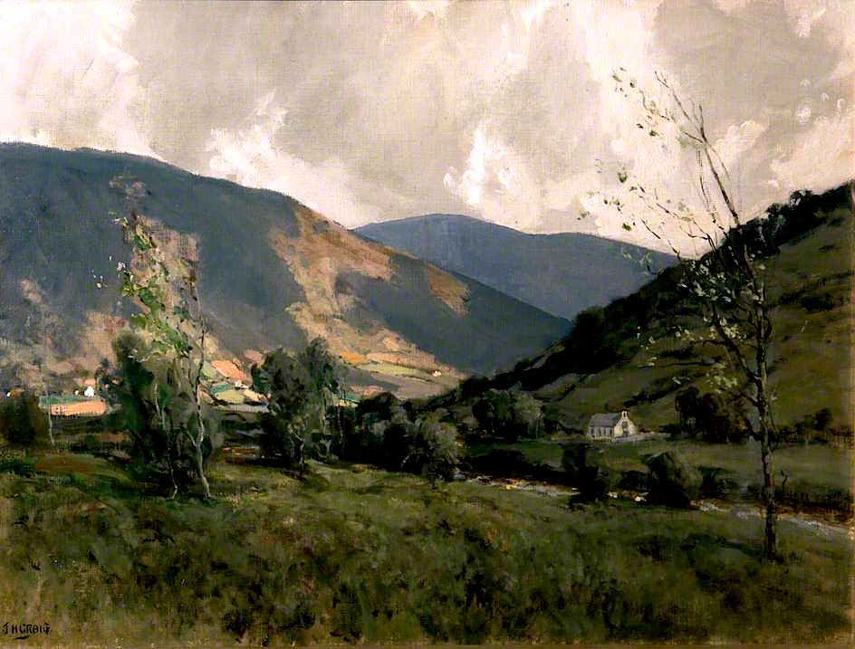 Glendun, Cushendun by James Humbert Craig,16x12(A3) Poster
