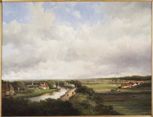 Dekkersduin, vintage artwork by Johannes 'Jan' Weissenbruch, 12x8" (A4) Poster