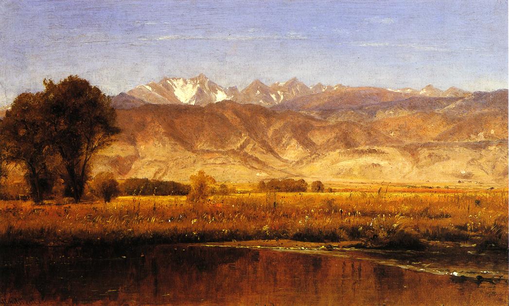 The Foothills, vintage artwork by Thomas Worthington Whittredge, A3 (16x12") Poster Print