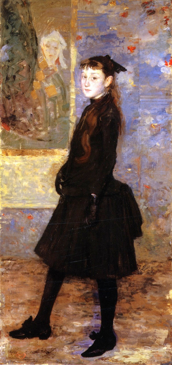 Camille van Mons by Theo van Rysselberghe,A3(16x12")Poster