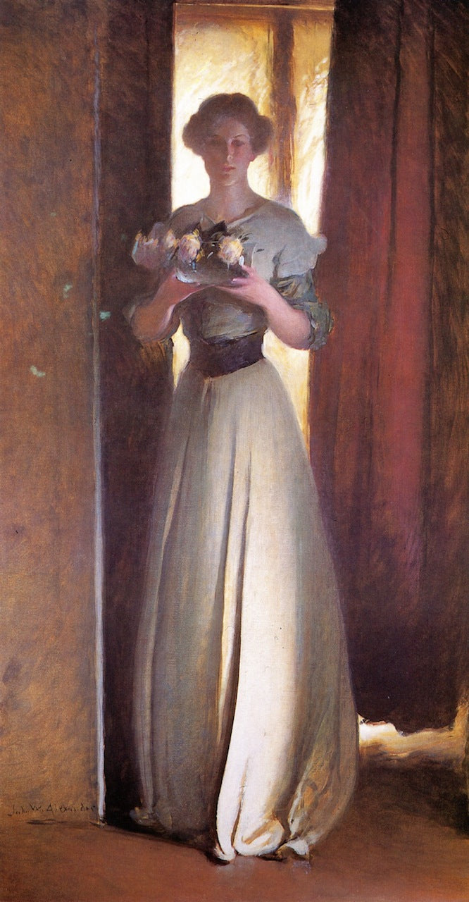 Onteora, vintage artwork by John White Alexander, 12x8" (A4) Poster