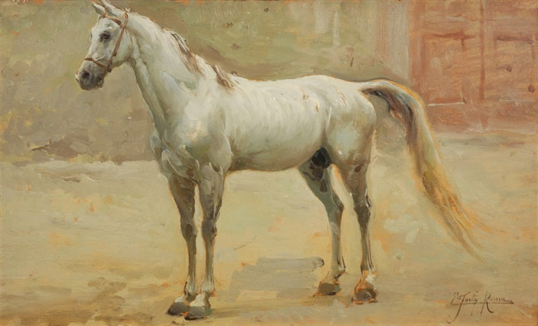Purosangue by Edouardo Ettore Forti,16x12(A3) Poster