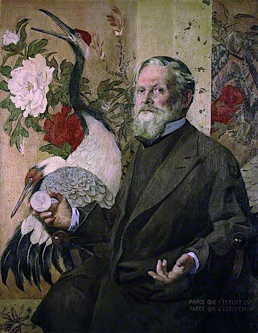 Sir Frank Brangwyn, RA, vintage artwork by James Kerr-Lawson, 12x8" (A4) Poster