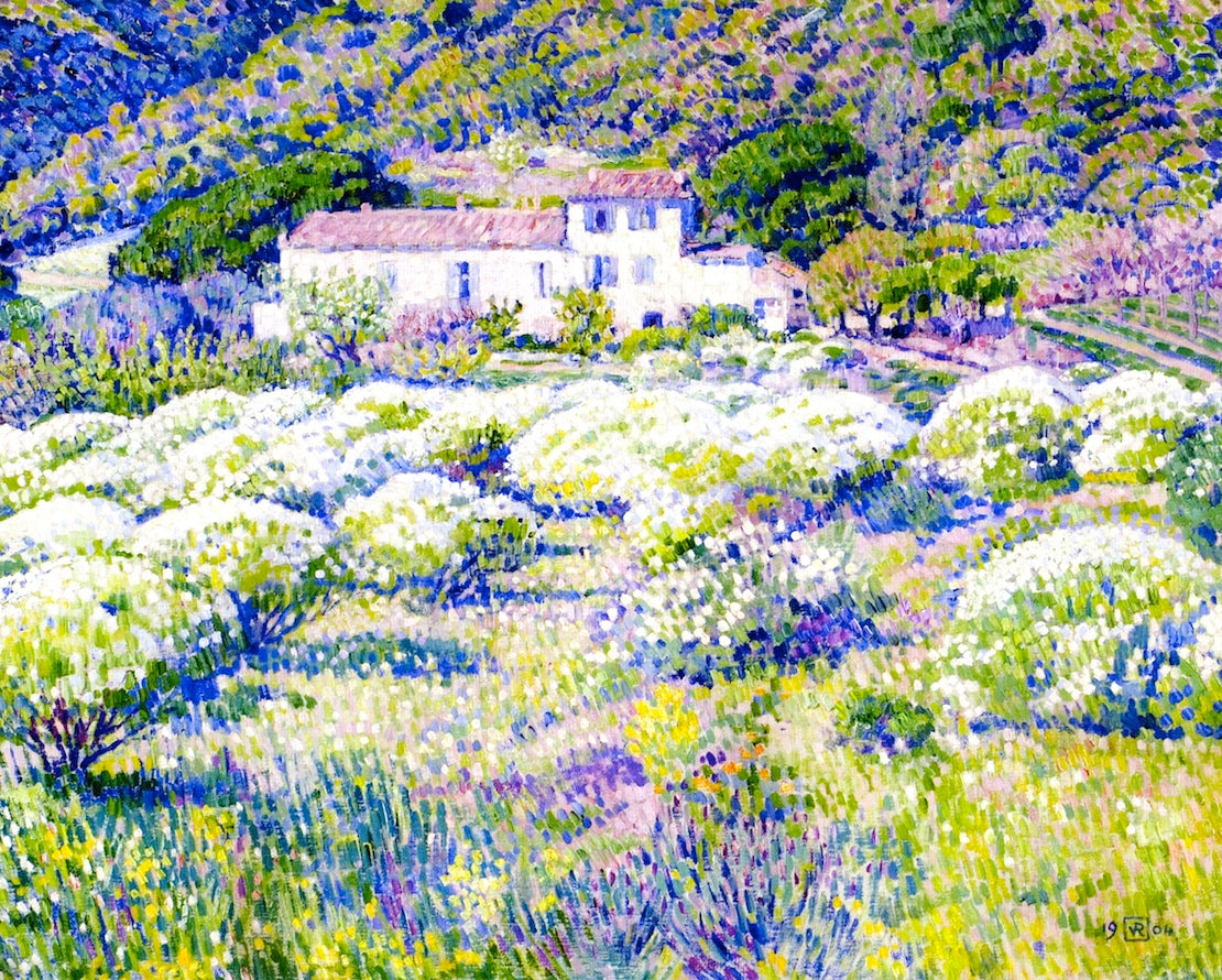 Anthemis in Flower by Theo van Rysselberghe,A3(16x12")Poster