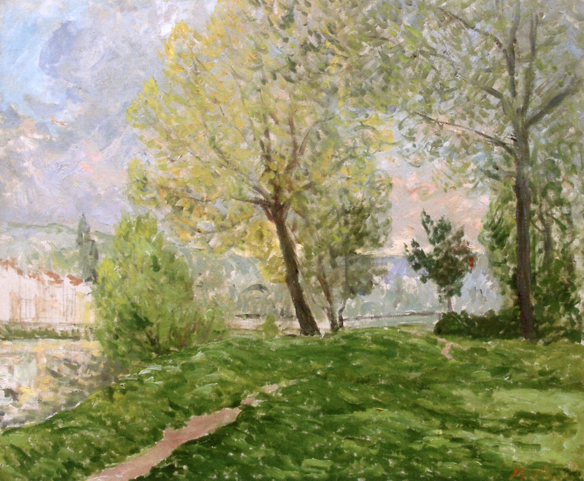 Banks of the Marne by Maxime Maufra,A3(16x12")Poster