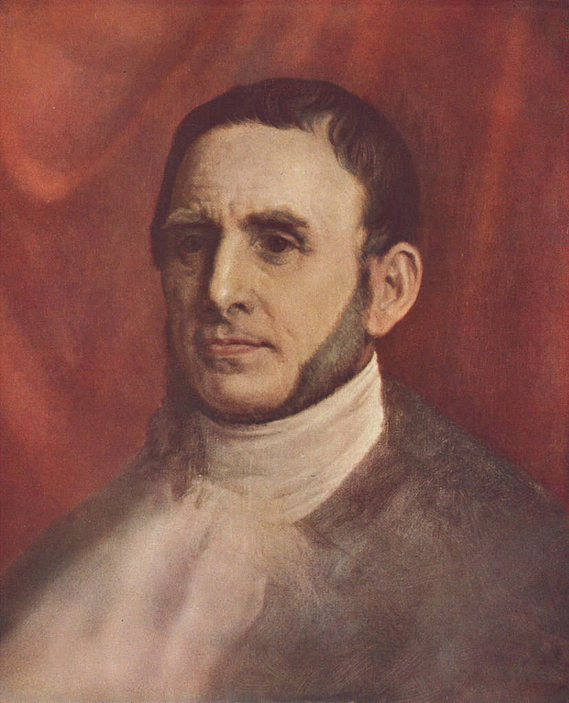 Frederik Paludan-Müller, Danish poet, vintage artwork by Jorgen Roed, A3 (16x12") Poster Print