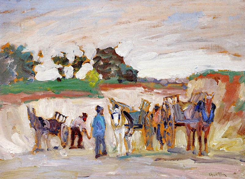 Quarry at Noiet by William Samuel Horton,A3(16x12")Poster