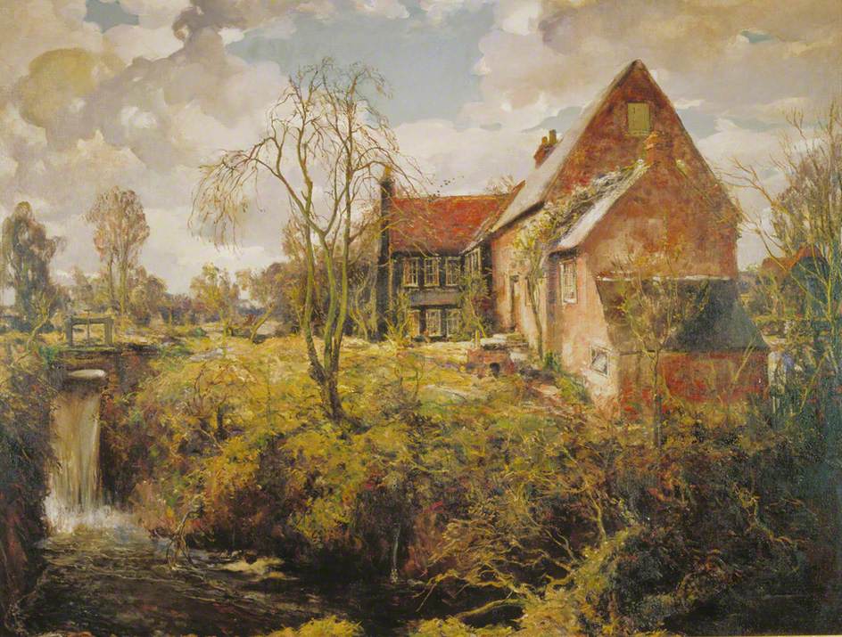 Mill, Weston Turville, Buckinghamshire by Alexander Jamieson,16x12(A3) Poster