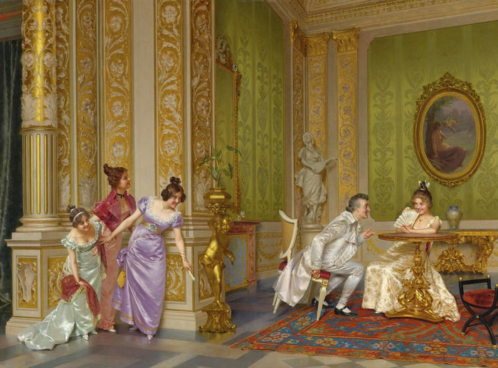 The Unseen Audience by Vittorio Reggianini,A3(16x12