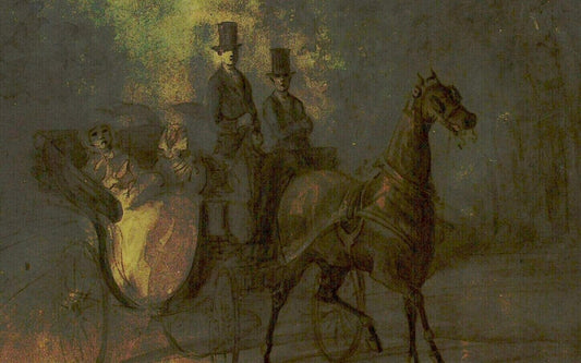 Companionship (The victory), vintage artwork by Constantin Guys, A3 (16x12") Poster Print