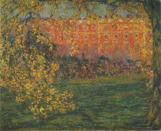 Autumn at Hampton Court by Henri Le Sidaner,A3(16x12")Poster