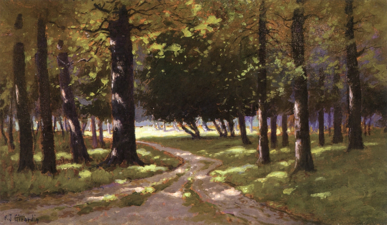 Road in the Glen after Rain by Frank J. Girardin,A3(16x12")Poster