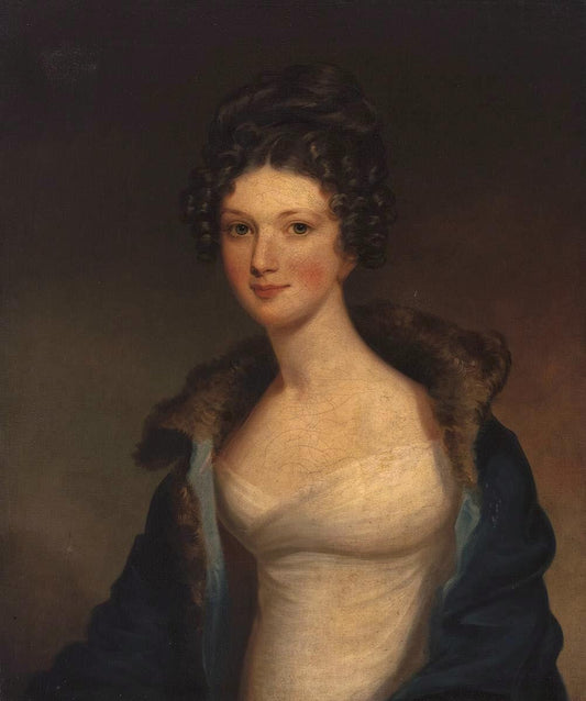 Miss Thomson, vintage artwork by Jacob Eichholtz, 12x8" (A4) Poster