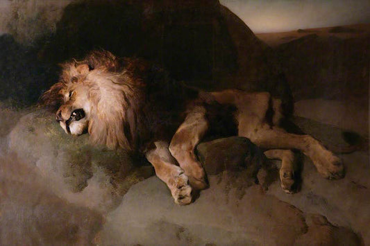 The Desert, vintage artwork by Sir Edwin Landseer, A3 (16x12") Poster Print