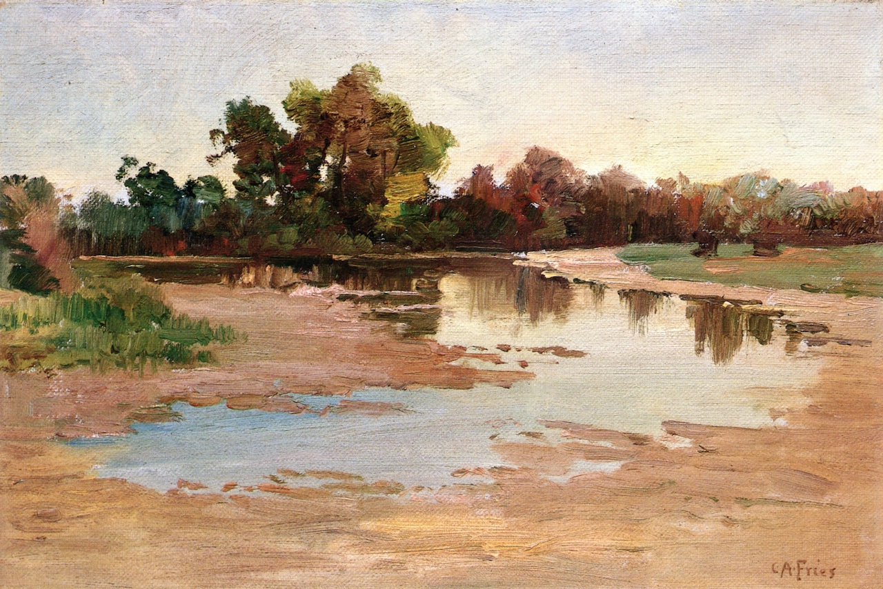 Evening Effect near Mirmar by Charles A. Fries,A3(16x12")Poster