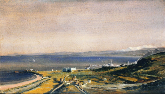 A North African Port, vintage artwork by Antoine Leon Morel-Fatio, A3 (16x12") Poster Print