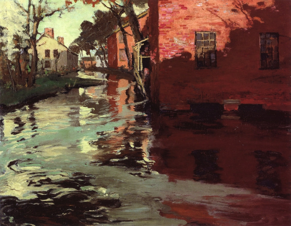 Flood, Plainfield, New Jersey by Jonas Lie,16x12(A3) Poster
