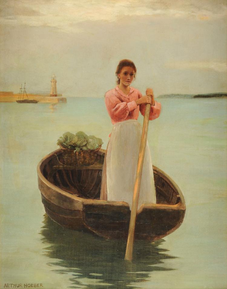 The Fisherman's Daughter by Arthur Hoeber,A3(16x12")Poster