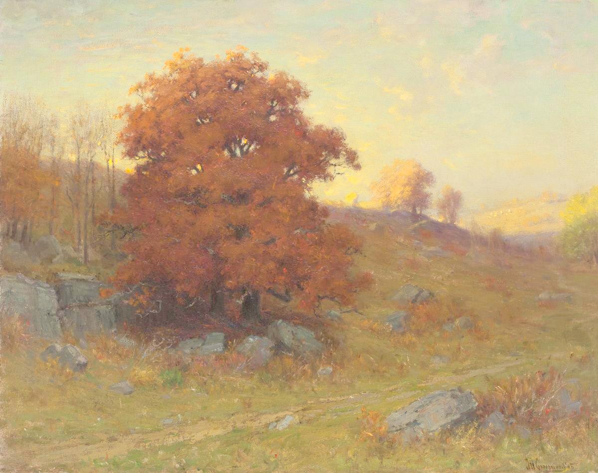 The Last Ray, vintage artwork by Joseph H. Greenwood, 12x8" (A4) Poster