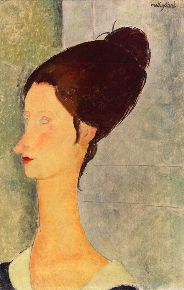Jeanne Hebuterne by Amedeo Modigliani,16x12(A3) Poster