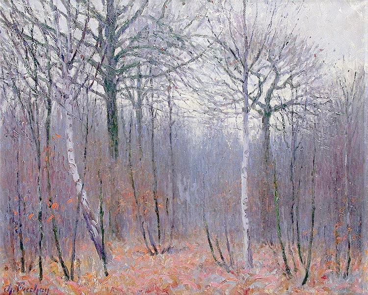 Autumn in the Forest by Charles Frechon,A3(16x12")Poster