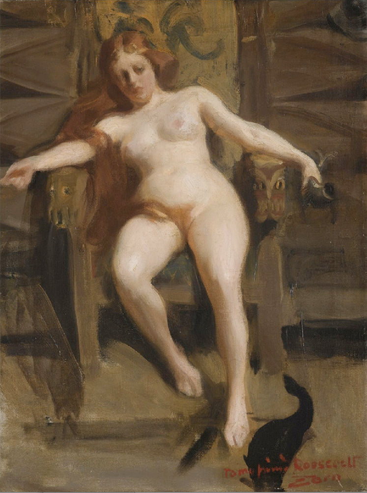Freya by Anders Zorn,A3(16x12")Poster