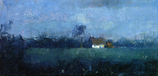 Barbizon, vintage artwork by William Blair Bruce, 12x8" (A4) Poster