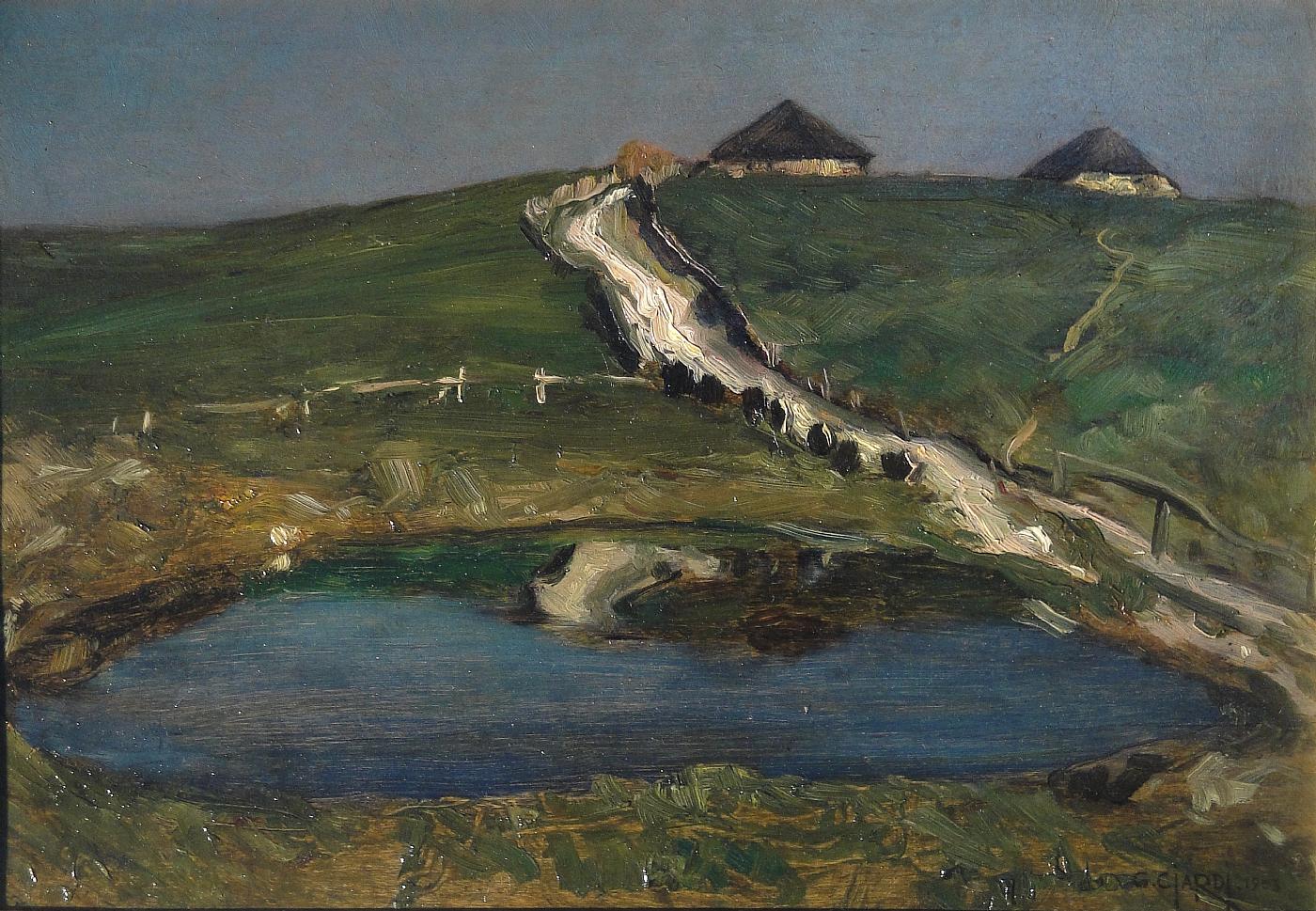 Canove - Asiago, vintage artwork by Guglielmo Ciardi, 12x8" (A4) Poster