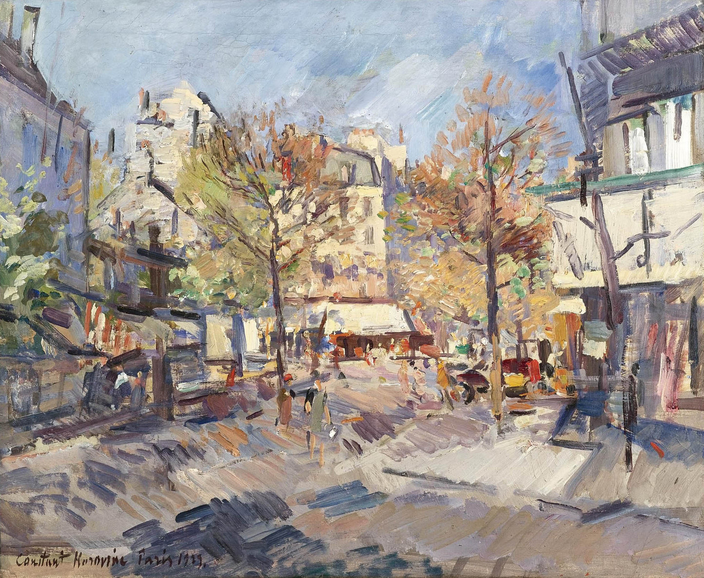 Autumn in Paris by Constantin Alexeevich Korovin,A3(16x12")Poster