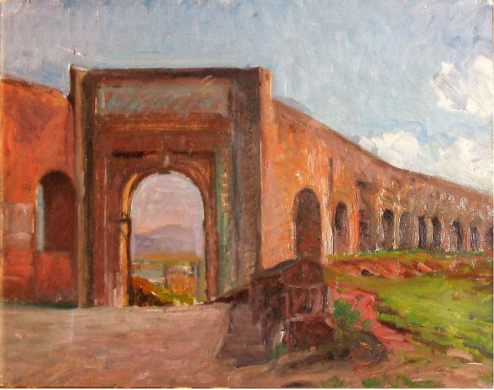 Porta Furba in Rome by Albert Gottschalk,A3(16x12")Poster