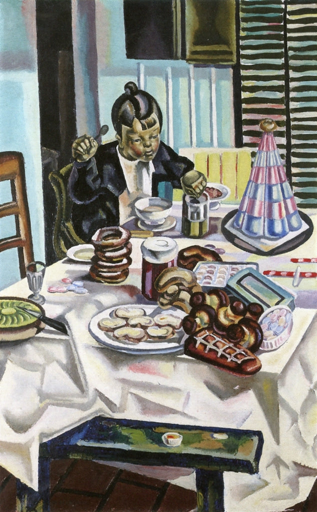 Gluttony by Maria Blanchard,16x12(A3) Poster