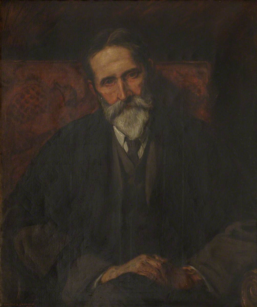Francis Henry Neville, vintage artwork by Charles Haslewood Shannon, 12x8" (A4) Poster
