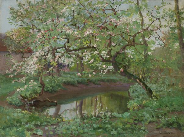 The Old Orchard by George Picknell,A3(16x12")Poster